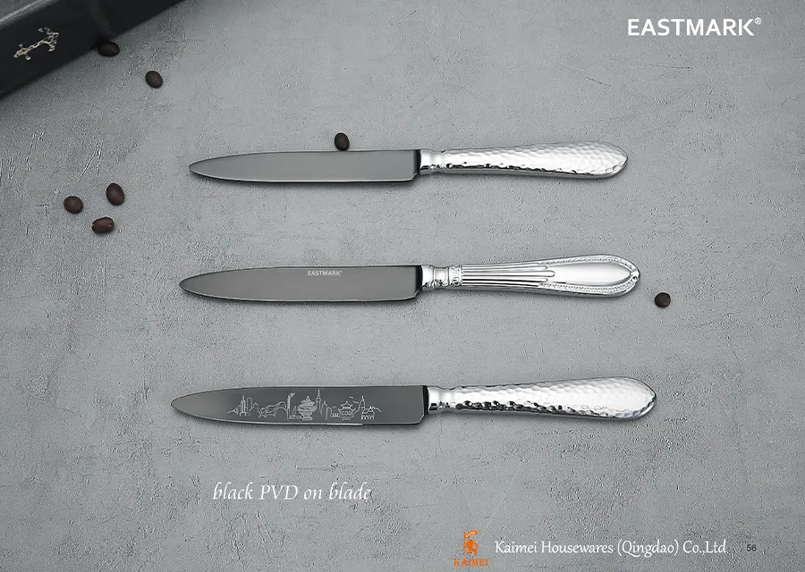 Black PVD Coating Stainless Steel Cutlery Set: The Ultimate PVD Black Knife & Flatware Choice