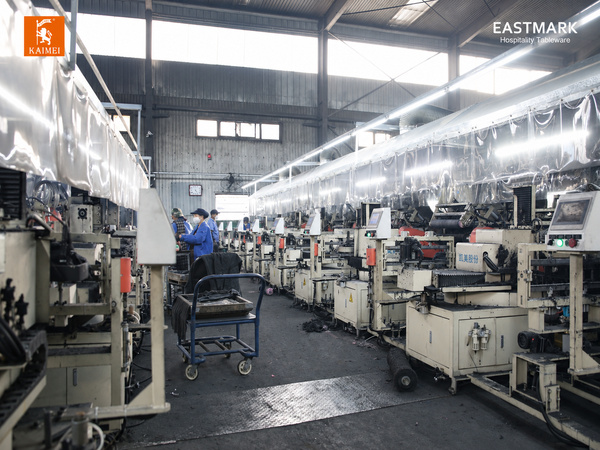 Automatic machine polishing workshop
